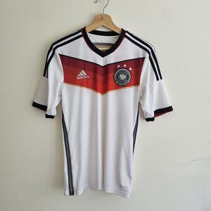National Team Germany World Cup 2014 Home Adidas Football Shirt Soccer Jersey